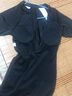 黛岱2025新款游泳衣女夏连体学生运动保守遮肚显瘦温泉潜水服时尚泳装 2101黑色 L (身高155-165cm，95-110斤) 实拍图