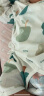 童泰婴儿衣服新生婴儿夏季薄款连体衣0-6个月宝宝纯棉内衣2件装 绿郁葱葱（夏季款） 52cm 实拍图