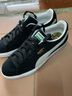 彪马（PUMA）旗舰板鞋 冬季新款休闲鞋情侣款经典复古潮ins低帮舒适耐磨运动鞋 374915-01/经典SUEDE/尺码偏大 42.5 实拍图