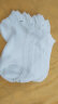 猫人（MiiOW）6双女士袜子女100%纯棉防臭抑菌白色夏季短袜网眼透气船袜女袜 晒单实拍图