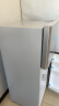 海尔（Haier）冰箱118升小型两门迷你双门冰箱宿舍家用租房小巧不占地节能省电冷藏冷冻电冰箱 实拍图