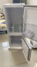 康佳（KONKA）155升双门小冰箱 两天约一度电 小型宿舍租房家用 节能低噪电冰箱（白色）BCD-155C2GBU 实拍图