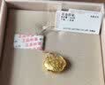 六福珠宝【补贴】足金长命百岁锁黄金吊坠不含项链宝宝满月计价GDGTBP0041 1.78克(含工费155元) 实拍图