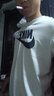 耐克（NIKE）短袖男装夏季新款纯棉针织宽松透气时尚舒适圆领运动T恤AR5005 AR5005-010/经典黑白/纯棉亲肤 XL 实拍图