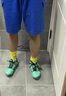 海尔斯（HEALTH） 钉鞋田径中短跑跑鞋男女学生专业比赛运动田径钉子鞋181S 181s水青色 42 实拍图