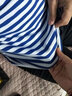 迷彩故事0夏季7海魂衫短袖体能服训练服夏蓝白条纹T恤男海魂衫体能服套装 海魂衫套装【上衣+裤子】 175/104-108 实拍图