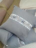 依芝响新中式风亚麻靠垫纯色沙发靠背护腰靠枕红木家俱抱枕套长方形腰枕 米白 40*60枕套+芯 实拍图
