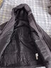 天石春秋3M新雪丽棉棉服男士外套短款连帽户外运动中间层薄夹克V160 石墨灰色 连帽款 XL （180/100A） 实拍图