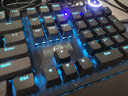 惠普（HP） K10G有线机械键盘 网吧电竞游戏 104键发光全尺寸背光机械键盘全键无冲办公游戏键盘 K10G机械键盘经典黑【冰蓝光青轴】 实拍图