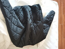 名创优品（MINISO）棉衣男款2026新款冬季菱格外套情侣防寒服轻薄保暖内胆百搭棉服男 【无领棉服】黑色(纯色) M 170(体重100-120斤) 实拍图