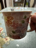 KINGZUO日本进口濑户烧陶瓷马克杯手绘花卉杯子日式早餐水杯茶杯咖啡杯 粉色 晒单实拍图