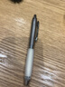 齐心（Comix）中性笔签字笔按动笔双珠子弹头/水笔/0.5mm会议签字笔 黑色 6支装 GP166黑 实拍图