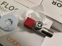 卡贝（cobbe）三角阀304不锈钢一进二出水阀开关冷热精铜加厚八字家用马桶 B2【铜】单个装蓝标冷水4分出水 实拍图
