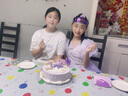佳妍气球桌布生日场景布置 一次性桌布防油防水周岁派对餐布台布2.7m 实拍图