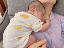 婧麒（JOYNCLEON）新生婴儿纯棉连体衣服初生宝宝无骨连身衣满月爬爬服春季四季哈衣 仙人掌 80cm 实拍图