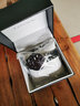 西铁城（CITIZEN）手表男日韩表自动机械日星双显钢带学生送礼物男友NH7505-84E 实拍图