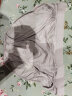 3条装100%桑蚕丝真丝内裤男士本命年宽松大码抗菌三角短裤头舒适透气超薄高效抗菌有质检 2条浅灰色+香槟色 XXL 实拍图