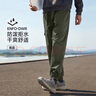 骆驼（CAMEL）运动休闲男裤子防泼水梭织束脚运动裤 J13CAVLR060 橄榄绿 L 实拍图