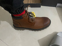 CAT卡特工装靴马丁靴中帮男鞋道布尔戴休闲工鞋商场同款 棕色 41 实拍图