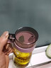 欣美雅 油壶玻璃油罐厨房家用油瓶装油容器酱油醋调料瓶醋壶油罐壶 落樱粉600毫升【标签】 实拍图