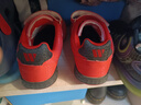 回力童鞋儿童足球鞋2026春季新款男童碎钉软底防滑训练鞋学生运动鞋 桔黑 30 内长约19.8cm 实拍图