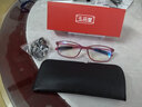 玉品堂老花镜男女通用 超轻便携 老人老光老化眼镜 瑞士进口TR镜框大框 【大框】7003红色丨升级防蓝光 300度丨建议65-69岁 实拍图