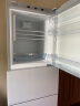博世（BOSCH） 274升 三门冰箱小型电冰箱混冷无霜维他保鲜玻璃面板（白色）KKU28S20TI 实拍图