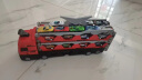 鑫思特儿童变形弹射大卡车男孩玩具模型惯性滑行合金车轨道收纳双层折叠运输拖车工程车3-6-8岁生日礼物 实拍图