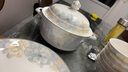 谛斯维尔（DISHWEER）碗盘餐具整套轻奢碗具套装乔迁之喜陶瓷盘子碗筷花开富贵76头 实拍图