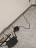 山泽 六类网线 千兆高速网络宽带线 6类工程家用电脑路由器监控线CAT6八芯双绞成品跳线黑色50米WD6500 实拍图