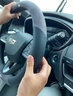 凯迪拉克方向盘套冬季xt5 xt4 xts ats ct5 ct6 xt6 ct4真皮超薄翻毛皮把套 凯迪拉克-高端翻毛皮【时尚黑】 实拍图