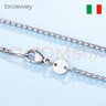 BROSWAY欧美时尚百搭个性DIY项链男女同款情侣小众轻奢饰品生日礼物 BCT17(大圈480MM) 实拍图