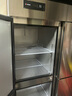 银都餐饮设备 商用冰箱 六门冰柜商用 厨房大容量冷藏柜 单温冷藏保鲜柜 立式冷冻柜大冰箱 六门冷冻双压缩机-冷冻-18℃ 商用后厨冰箱 实拍图