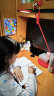 Waldmann 沃达迈 德国进口儿童护眼台灯小学生阅读学习桌椅工作 防蓝光LED 波尔多红(含底座)暖白光4000K 实拍图