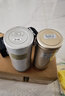 虎牌（TIGER）保温杯茶滤网杯办公型不锈钢真空杯水杯 CWM-A035 350ml 金灰色NN 350ml 实拍图