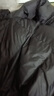 鸭鸭（YAYA）轻薄羽绒服女士2024年新款短款小个子面包服宽松时尚休闲外套KLZ 碳黑色 3XL (180/100A) 实拍图