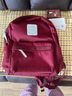 CILOCALA双肩包女M+号登山包校园电脑包大容量旅行包上班出游背包帆布书包 AZUKI-红豆沙M+中号 实拍图