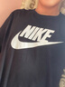 耐克（NIKE）纯棉亲肤男装夏季短袖T恤衫运动休闲经典简约透气圆领上衣半袖 AR5005-010/经典款/黑色 XL (180/96A) 实拍图