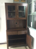 沃木 实木酒柜 简约餐厅家具 简中式储物收纳餐边柜 全实木酒柜 酒柜-下节【FS-1110-02】 实拍图