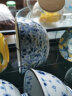 光峰 日本进口小蓝芽陶瓷米饭碗汤碗泡面碗复古碗日式家用餐具釉下彩 12.8*6.3cm 中号平底蒸碗 5英寸 实拍图