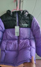 雪中飞【双面穿】儿童羽绒服冬季轻薄男女童面包服羽绒服蝶恋紫120cm 实拍图