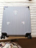ATHT行李箱男小型旅行箱飞机商务登机箱18英寸密码拉杆箱女皮箱子银色 晒单实拍图