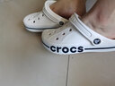 卡骆驰（crocs）洞洞鞋男鞋女鞋 25夏季新款贝雅拖鞋轻便透气情侣鞋沙滩鞋凉鞋 骨白经典克骆格/现货速发 38 -39 /M6W8/240mm 实拍图