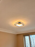 雷士（NVC）LED吸顶灯后现代温馨北欧客厅卧室灯 米家高显指Ra95环宇方灯 实拍图