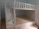 欧梵森（OUFANSEN）欧梵森包安装兰秀 实木儿童床上下床高低床双层双人床 上下铺 梯柜款240CM 上铺宽160下铺宽180 实拍图