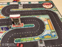 卡威（KIV）儿童地毯爬行垫城市交通场景地图合金玩具车游戏玩具毯停车场地垫 城市赛道玩具毯 晒单实拍图