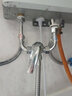 耐发全铜电热水器混水阀明装开关冷热混合阀U型出水龙头淋浴通用配件 全铜混水阀套装+耐摔负离子花洒 实拍图