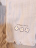 贝瑞加（Babyprints）女童打底裤薄款儿童裤子夏季宝宝七分裤可爱百搭童装 白130 实拍图