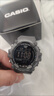 卡西欧（CASIO）复古小方块多功能户外防水男士手表AE-1500WH-8BVDF 藏蓝色 实拍图