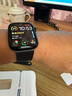 MSSM适用苹果手表表带apple iwatch米兰尼斯表带Ultra/S10/9/8/7/SE金属双节腕带-黑色44/45/46/49mm 实拍图